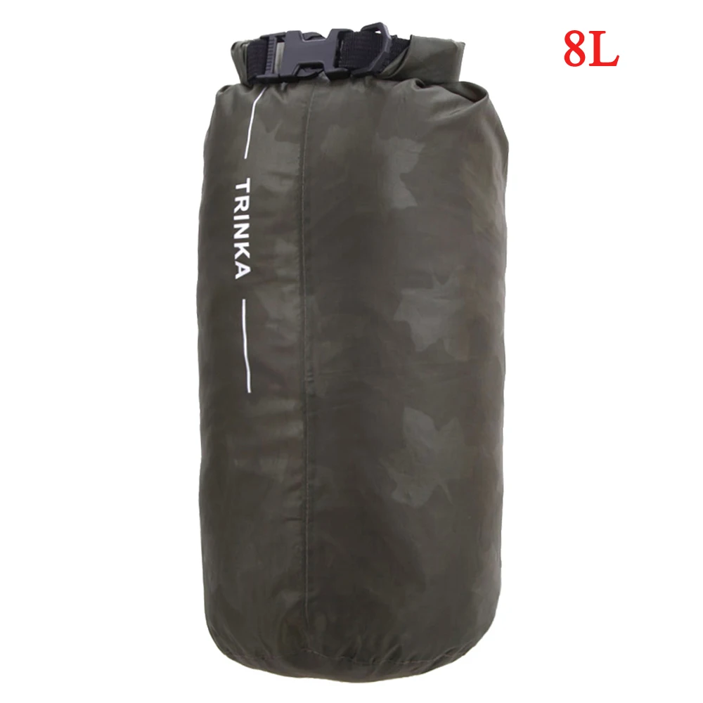 8L /8L/40L/70L Открытый водонепроницаемый мешок Каякинг рафтинг сухой мешок гребли рыболовный мешок плавательный мешок для хранения Сумка для кемпинга Пешие прогулки - Цвет: 8L