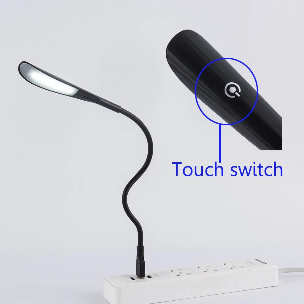 Сенсорные swtich или min USB настольные светодиодные лампы портативный блок питания