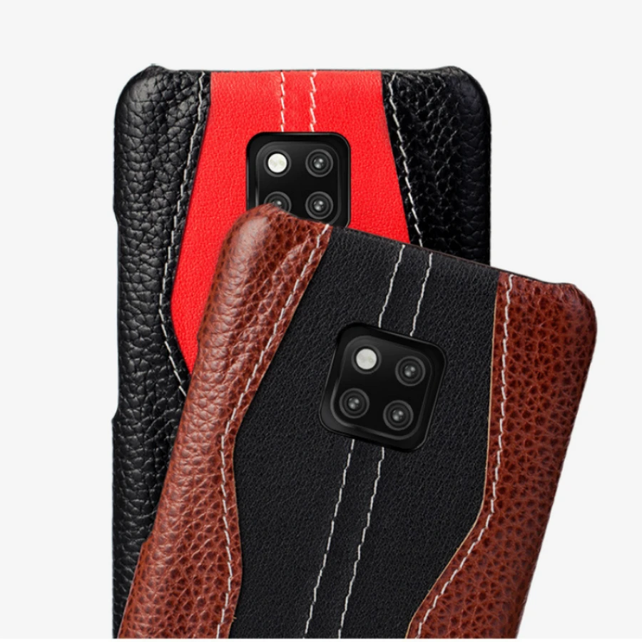 Роскошный чехол из натуральной кожи для Huawei Mate 20 Pro Mate20 Lite X разноцветный ручной