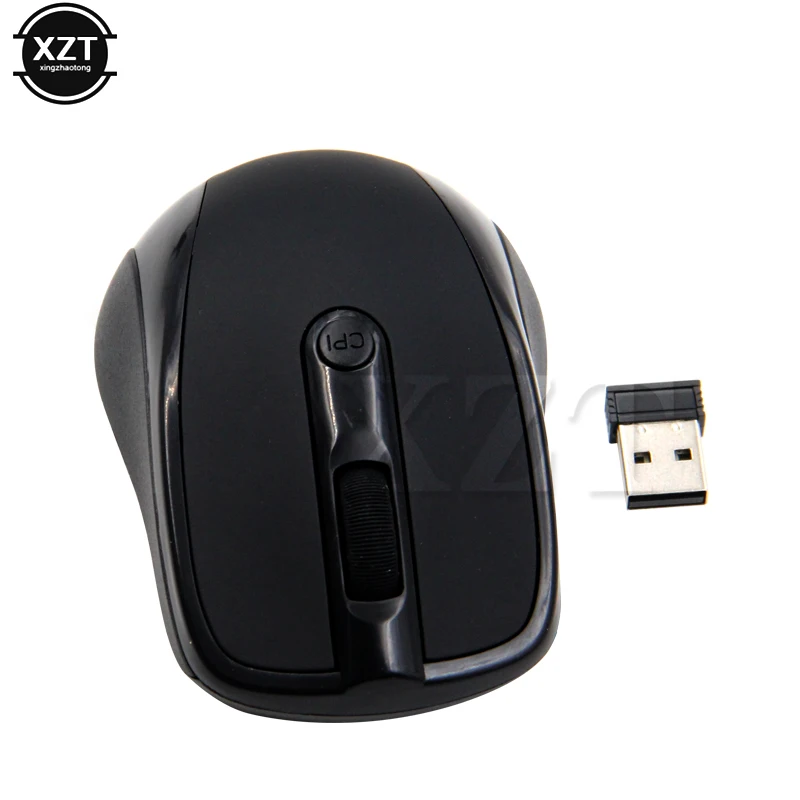 Портативная профессиональная оптическая беспроводная мышь 2 4 ГГц с Mini USB Dongle Gamer