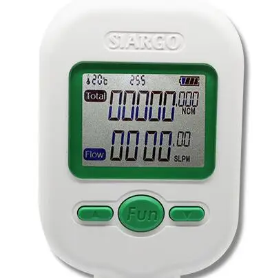 Цифровой дисплей 25 л/мин кислородный воздух расходомеры MF5706|flow meter|mass flowmeteroxygen