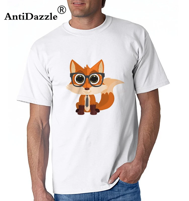 Antidazzle 2018 мужские s футболки Mr. Fox Футболка с принтом Мужская футболка Харадзюку