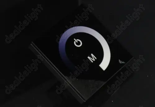 TM06 одноканальная Сенсорная панель светодиодный диммер контроллер переключатель