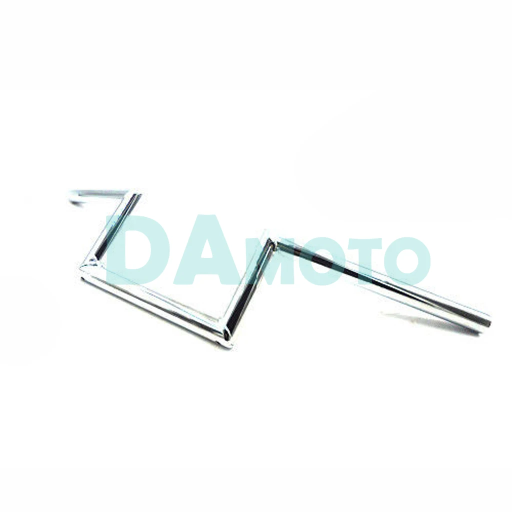 Мотоцикл черный Drag Z Bar откатные Рули Triumph пользовательские Чоппер захват для SUZUKI