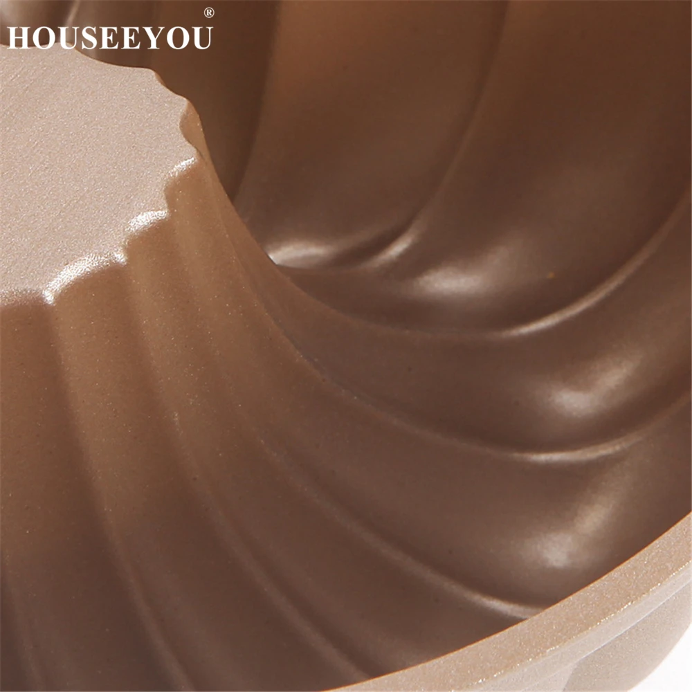 Антипригарная форма для выпечки тортов в форме Золотого сердца полый