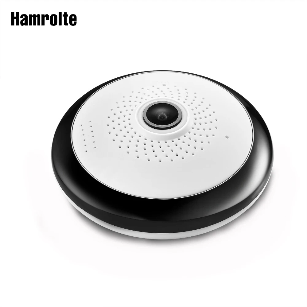 Беспроводная Wifi ip камера hamrotte HD960P 360 градусов 3D VR панорамная ночного видения