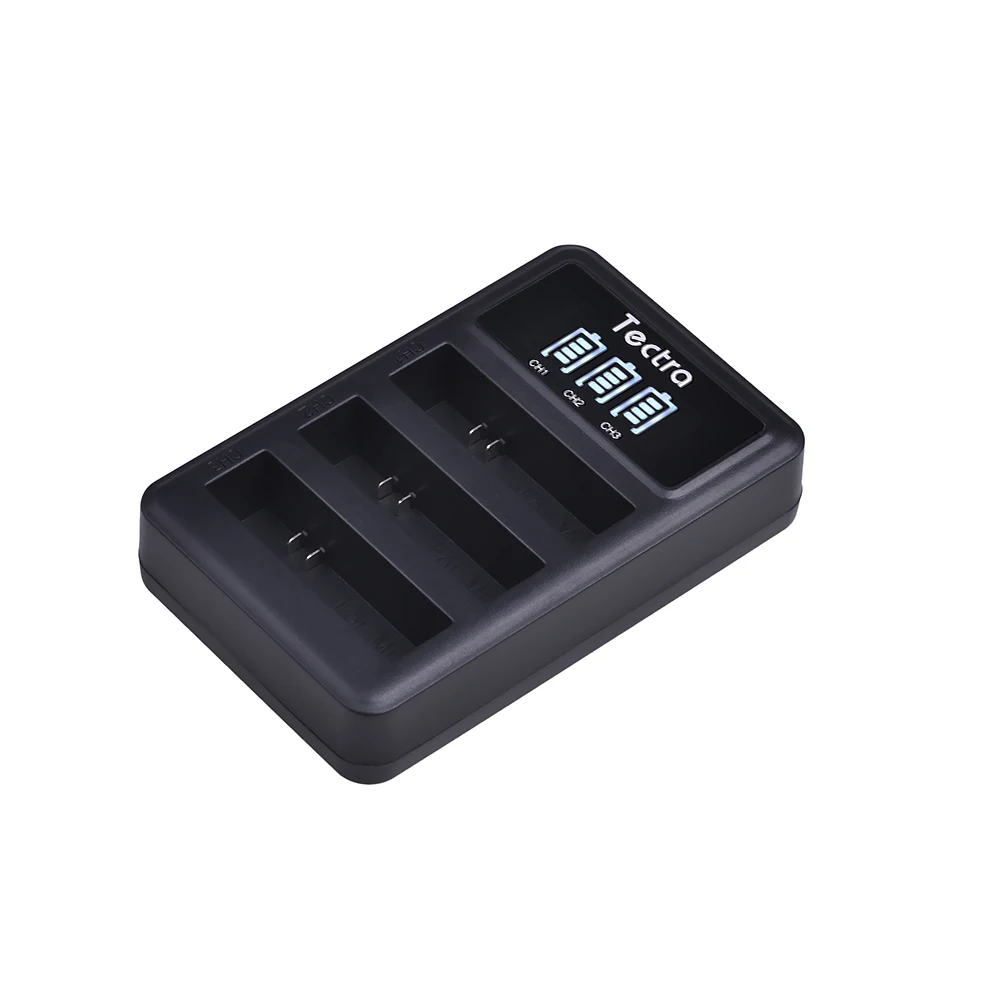 Tectra 4 шт. 1450 мАч 3 80 в оригинальный Mi jia 4k батарея + светодиодный слота USB зарядное