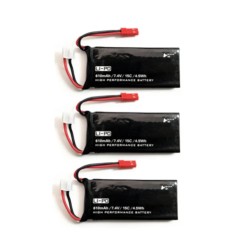 Hubsan X4 H502S H502E 7,4 V 610mAh lipo аккумулятор 15C 4.5WH аккумулятор с usb зарядным устройством набор для радиоуправляемого квадрокоптера дрона запчасти - Цвет: Фиолетовый
