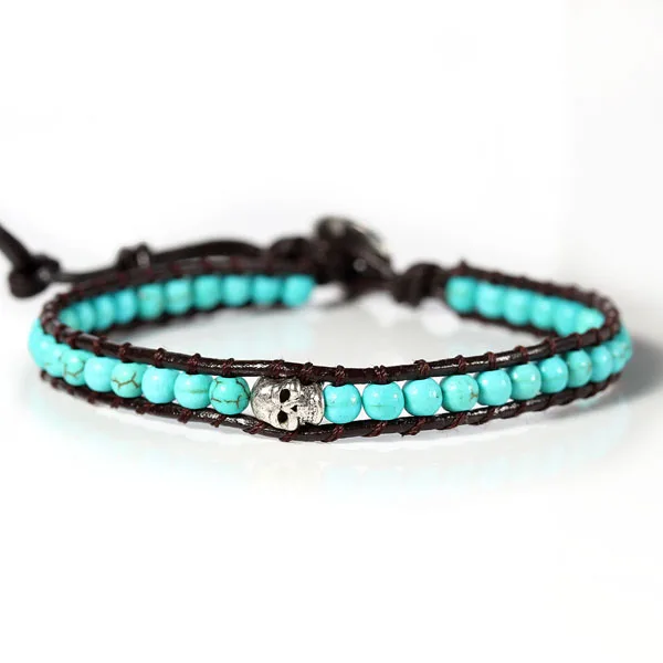 Новый браслет из натурального камня Тигрового Глаза для женщин и мужчин 1 круглый