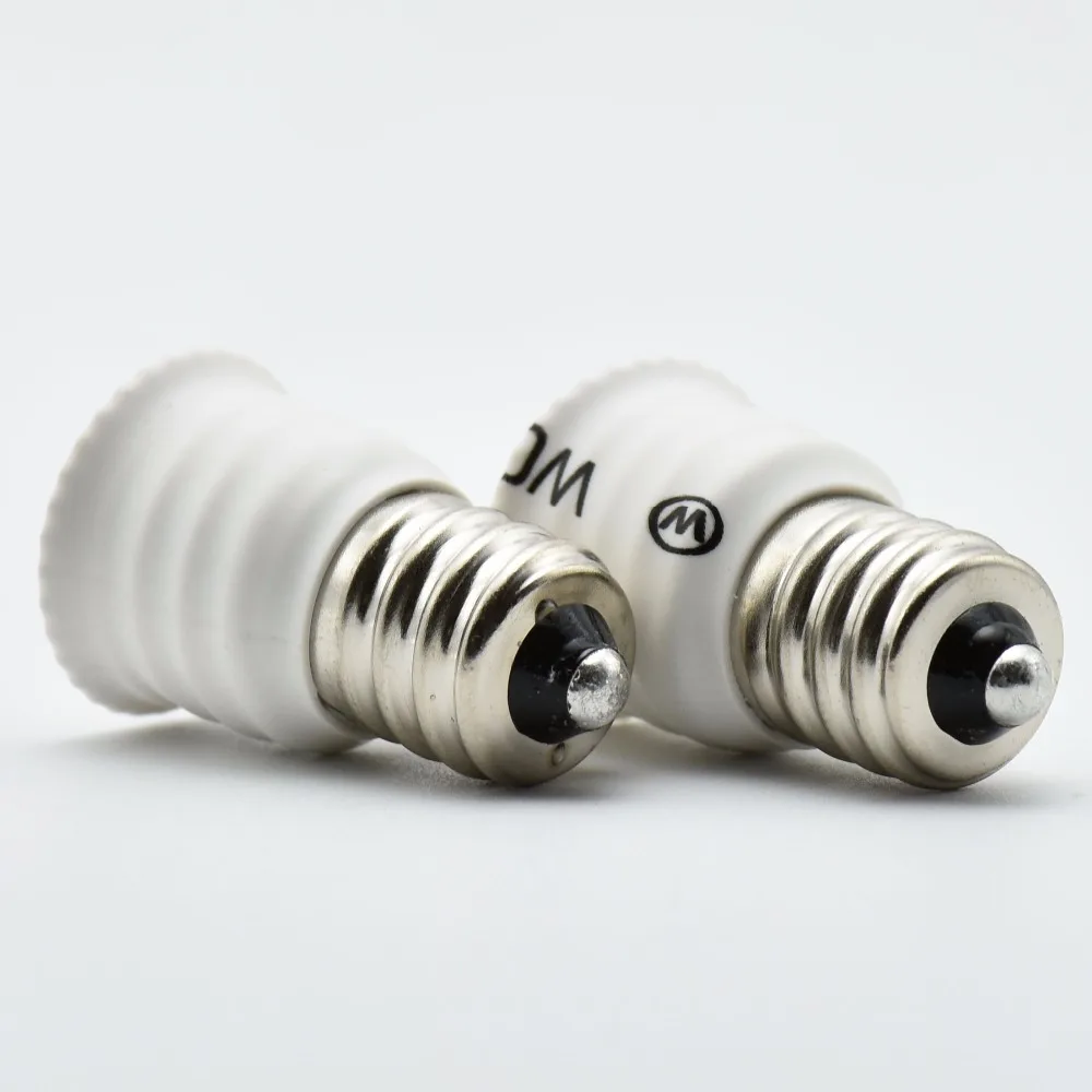 E12 к E14 держатель лампы конвертер винтовые базы светодиодные винт гнездо адаптер