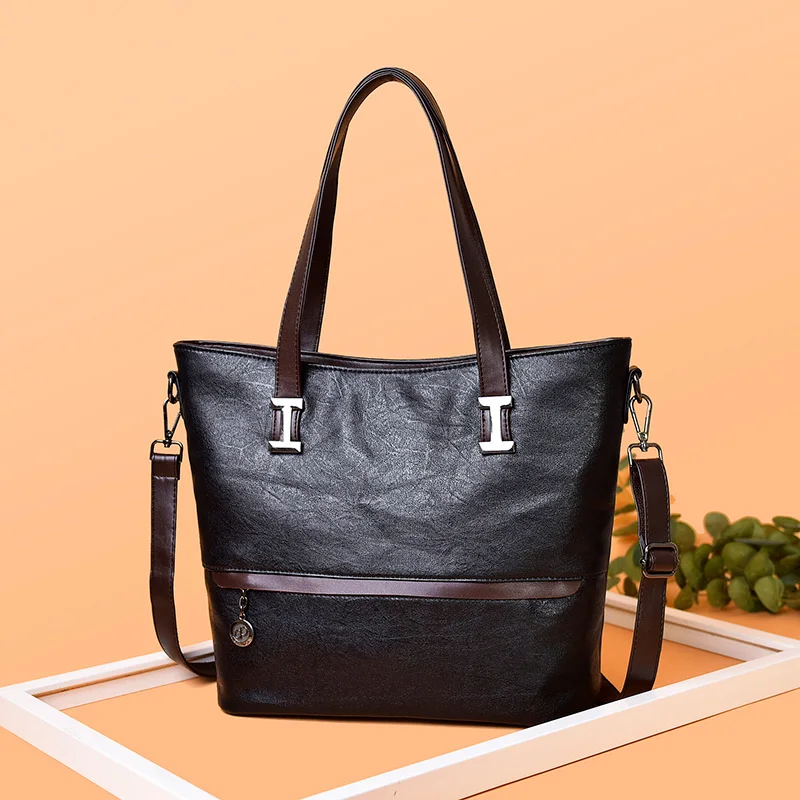 Большие сумки на плечо для женщин Sac основной Femme кожаные роскошные сумки женские сумки дизайнерские женские сумки известного бренда