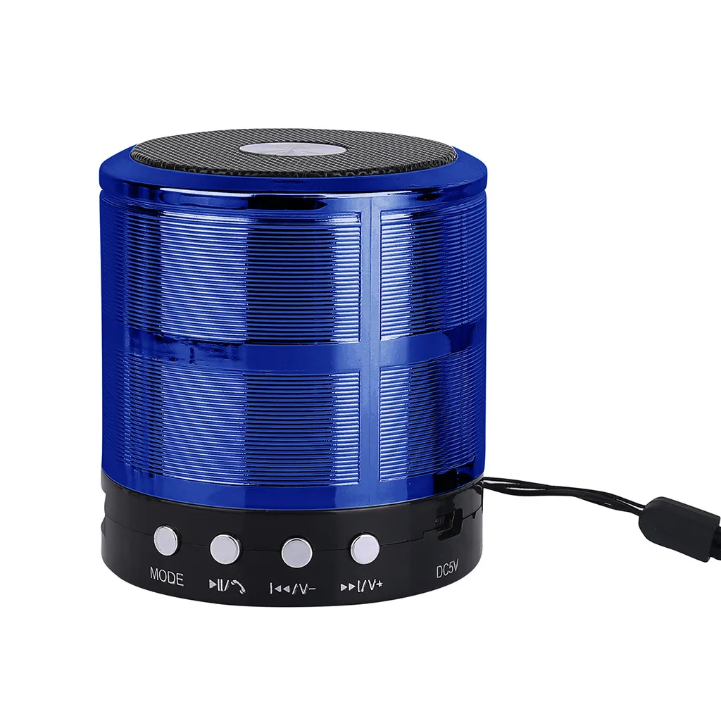 Beautyss HIFI Портативная Беспроводная Bluetooth стереоколонка TF сабвуфер колонки с ручным