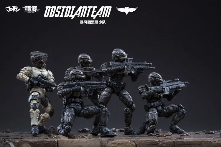 JOYTOY 1/25 команда обсидиан отряд для фанатов праздничный подарок