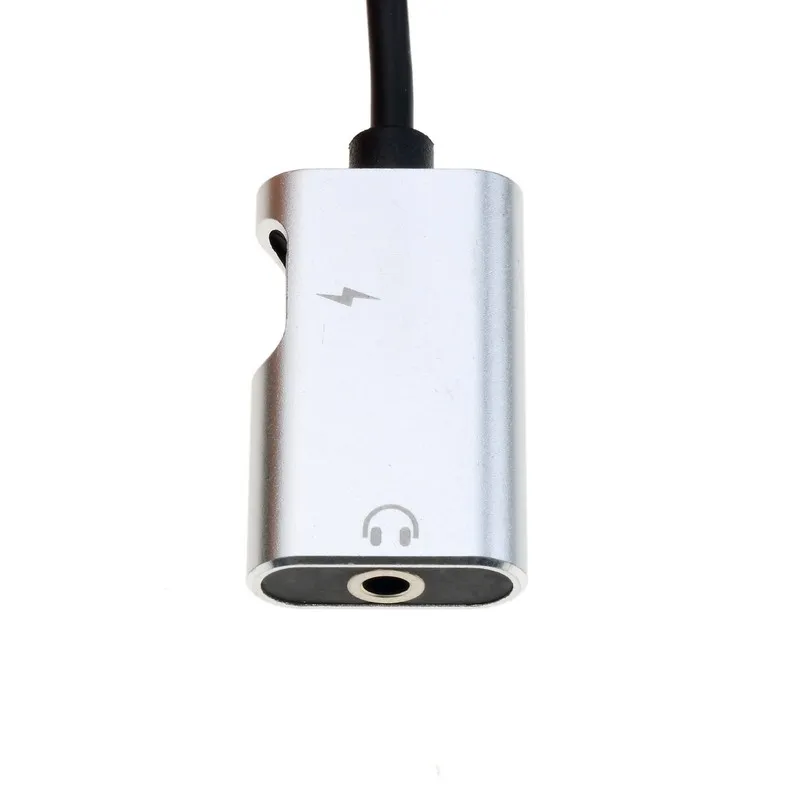 Kebidu USB C аудио кабель зарядное устройство 2 в 1 Тип до 3 5 мм разъем Aux Наушники