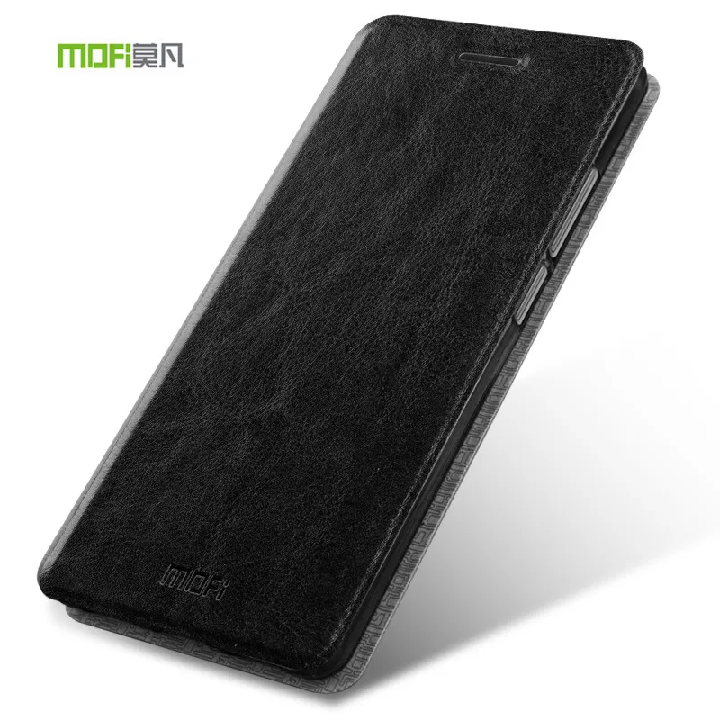 black Чехол MOFI для huawei mate 9, роскошный флип-чехол из искусственной кожи+ мягкий чехол из ТПУ для huawei mate 9 Pro, защитный чехол-подставка - Цвет: black