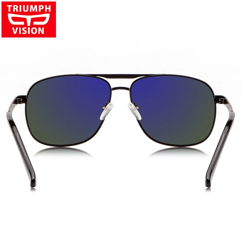 Солнцезащитные очки TRIUMPH VISION мужские поляризационные с градиентными зелеными