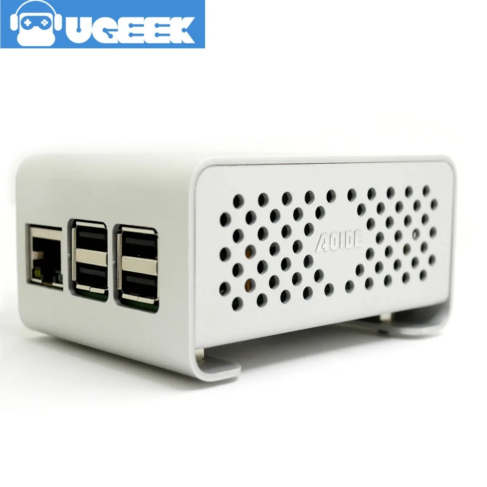 Алюминиевый Чехол для UGEEK AOIDE DAC II для работы с Raspberry Pi 3 Model B/2B | Сделай Сам свой HiFi плеер с Raspberry Pi! | DACii