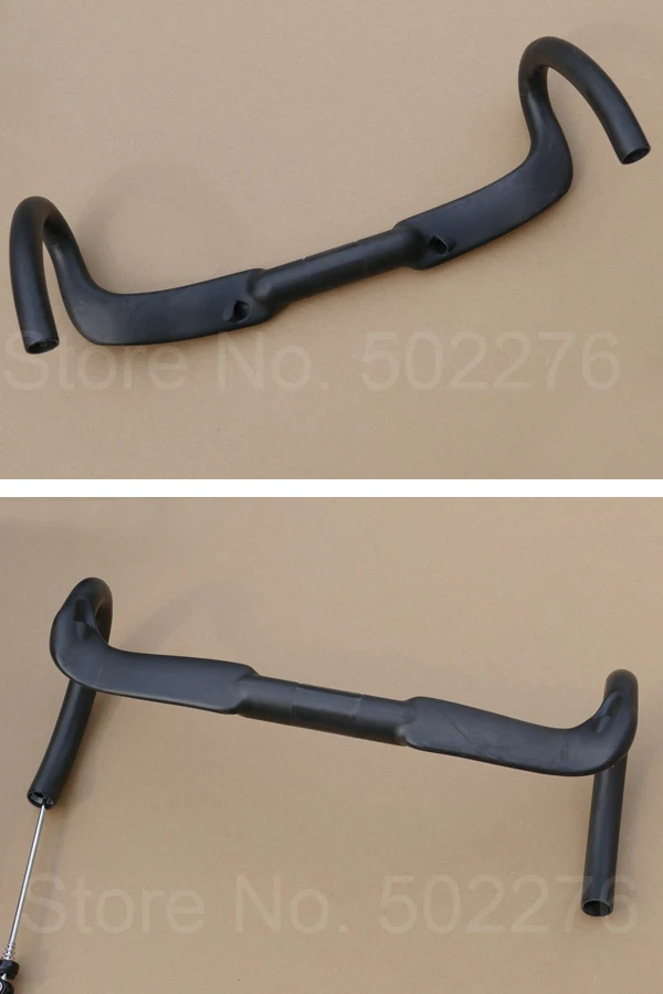 Матовый руль из углеродного волокна для дорожного велосипеда 31 8 мм * 400 420 440 |