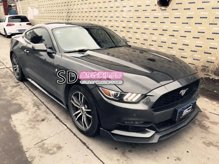 Fit for Ford Mustang 15-17 fog lamp eyebrow front spoiler bar wind knife | Автомобили и мотоциклы