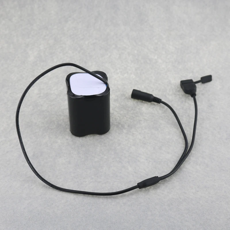 Перезаряжаемый 20000 mah 26650 аккумулятор 8,4 V 4x26550 для велосипедных фонарей с вилкой для зарядного устройства ЕС