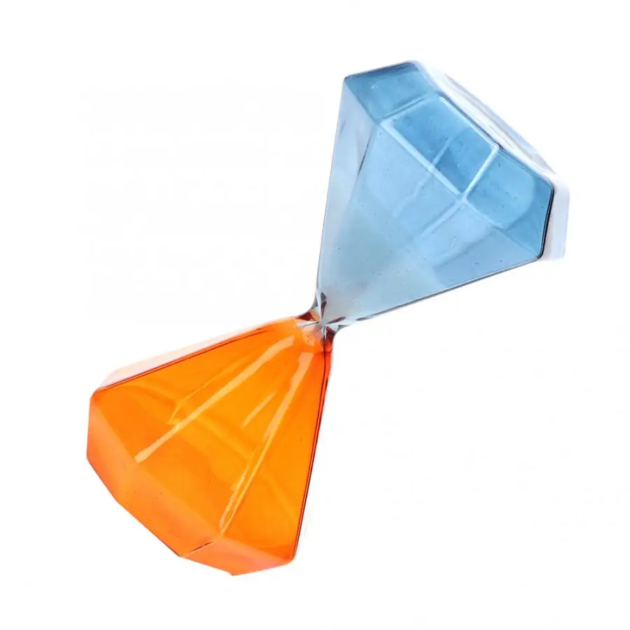 Инновационная форма с бриллиантами песочные часы таймер 5 минут стеклянные