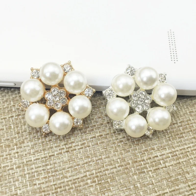 

Лидер продаж, бесплатная доставка, оптовая продажа, свадебные алмазные пуговицы 40 шт./лот, стразы, жемчужные пуговицы, «сделай сам», аксессуа...