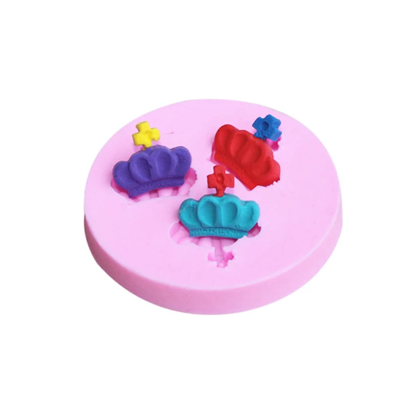 DIY объемные силиконовые формы короны Принцесса Королева помадка шоколадная