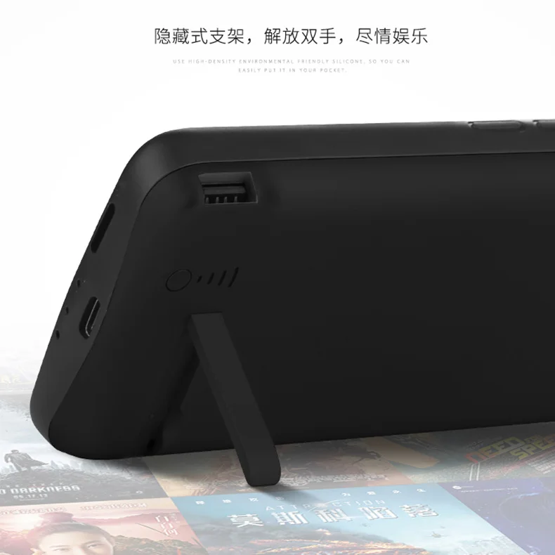 Чехол с аккумулятором на 6500 мА · ч для Huawei Honor 8x чехол зарядным устройством USB