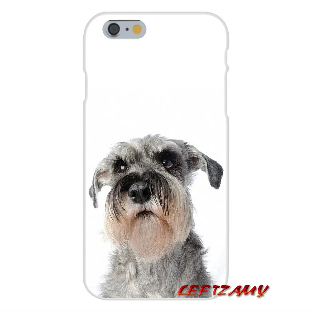 For Huawei P8 P9 P10 Lite 2017 Honor 4C 5X 5C 6X Mate 7 8 9 10 Pro cute dog Miniature Schnauzer Accessories Phone Cases Covers | Мобильные