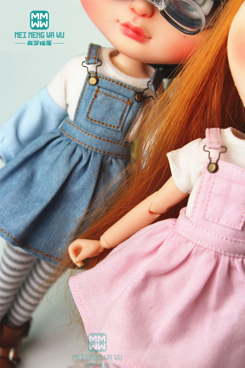 Аксессуары для кукол блайз 1 шт. Модная Джинсовая юбка красная черная розовая