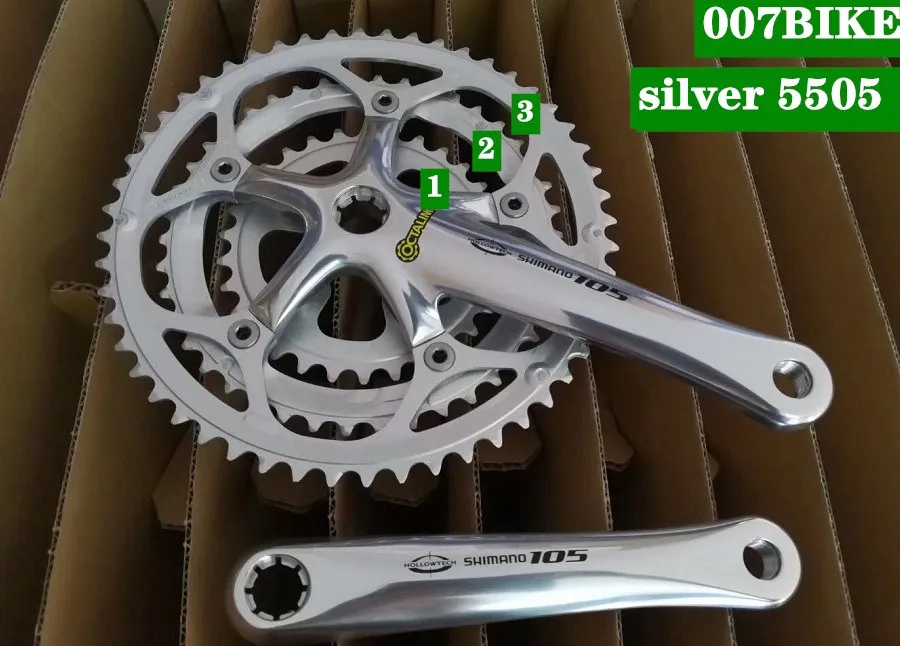Shimano 105 R7000 2/3 скорости 170/172. 5 мм Дорожный Велосипед Система велосипеда Обновление от 5800 5502 шатуны
