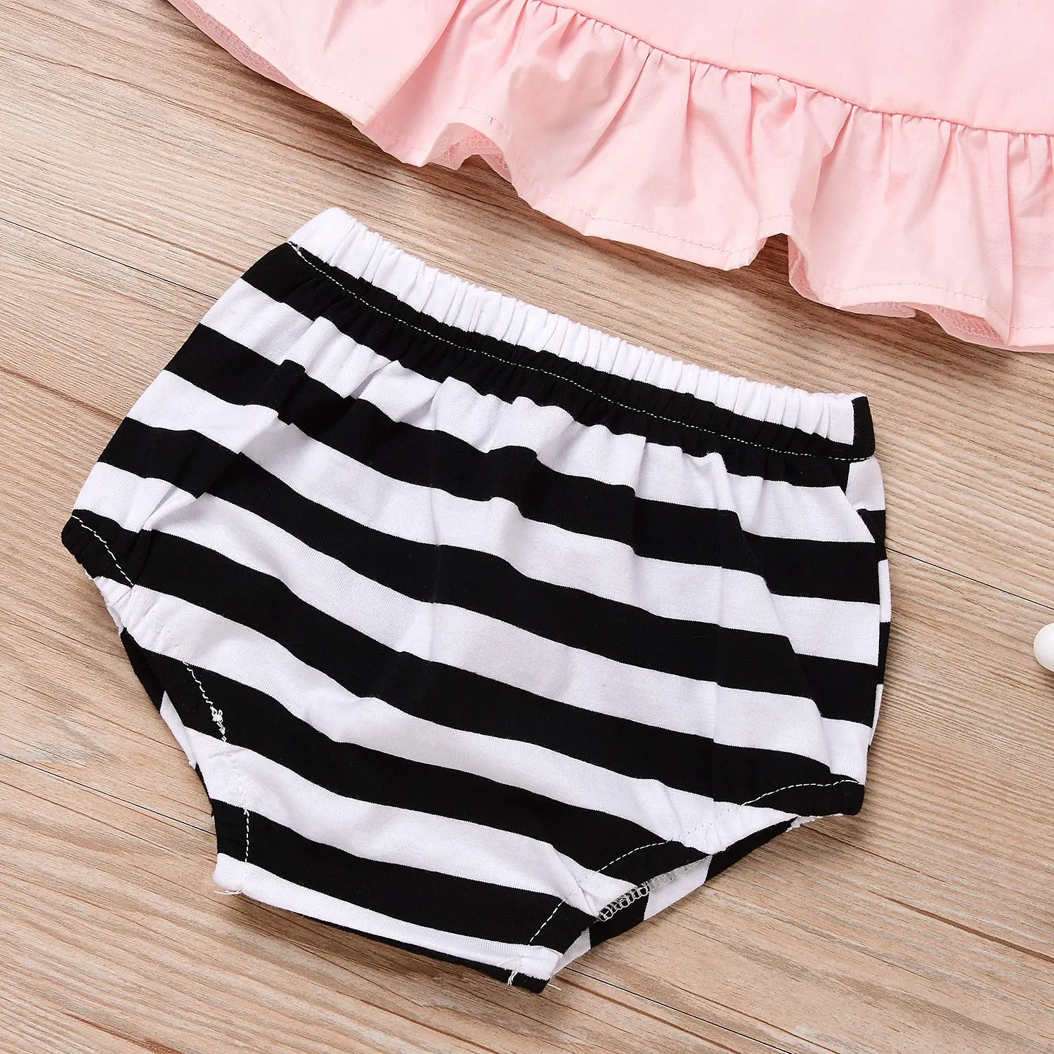 Комплект одежды для новорожденных и маленьких девочек детская одежда летний