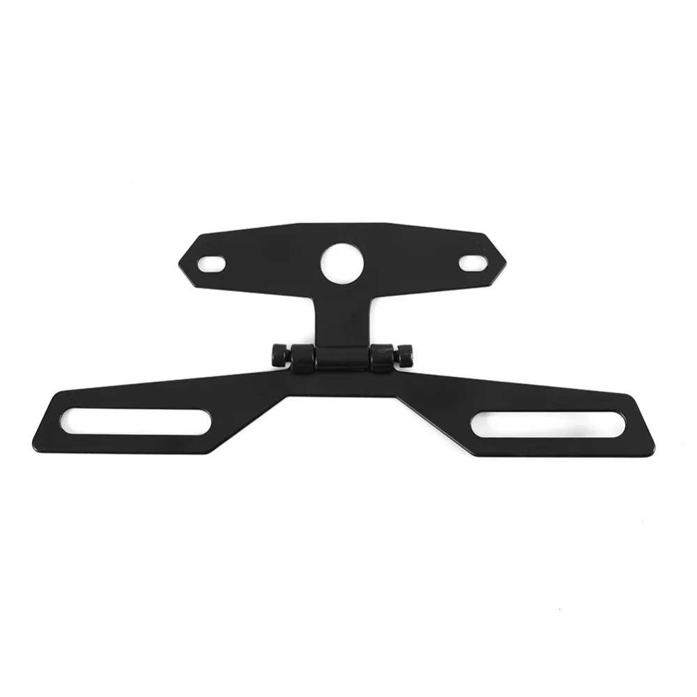 Универсальный мотоциклетный Регулируемый складной держатель номерного знака