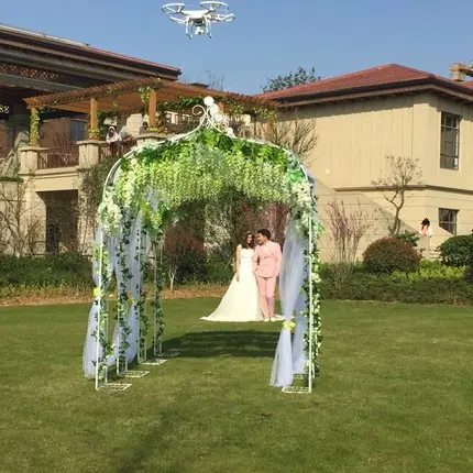 1 шт. свадебное украшение 105 см искусственные цветы глицинии виноградные