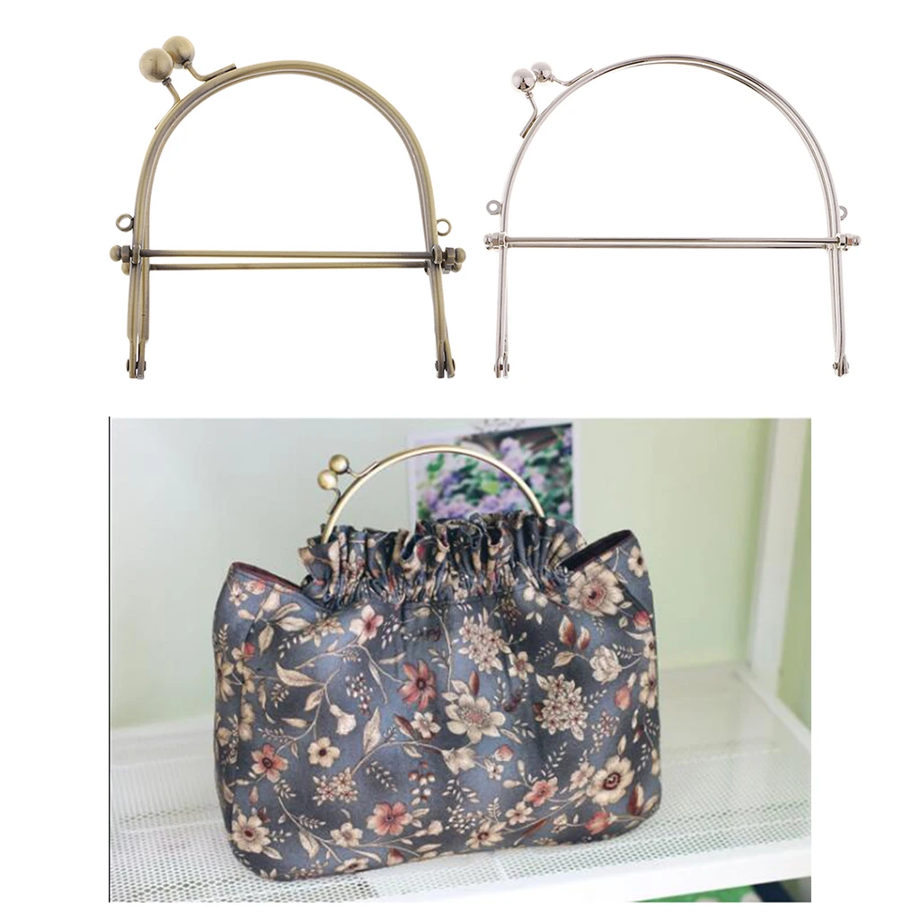 1 шт. Металлическая Рамка Поцелуй застежка Арка замок для кошелька сумка кошелек