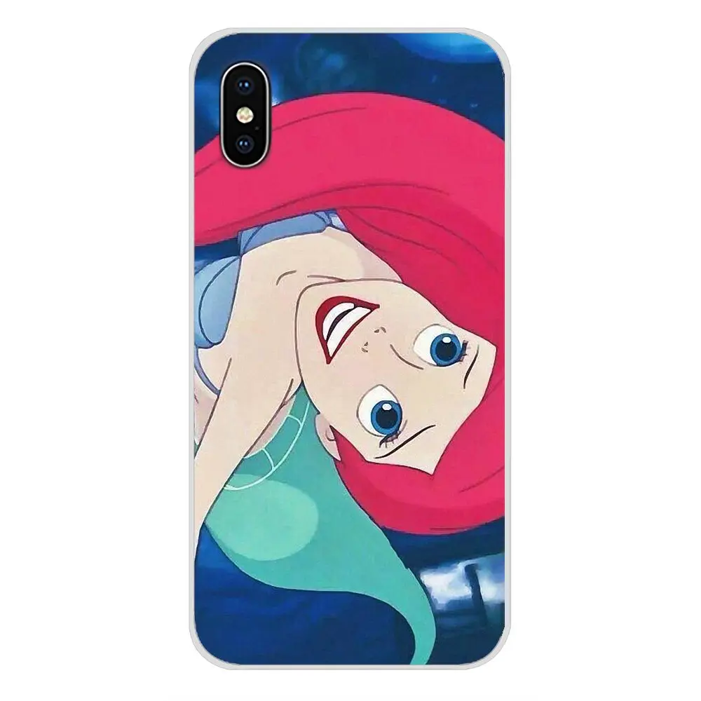 Аксессуары чехлы для телефонов Ариэль Русалочка Samsung Galaxy S4 S5 MINI S6 S7 edge S8 S9 S10 Plus Note 3