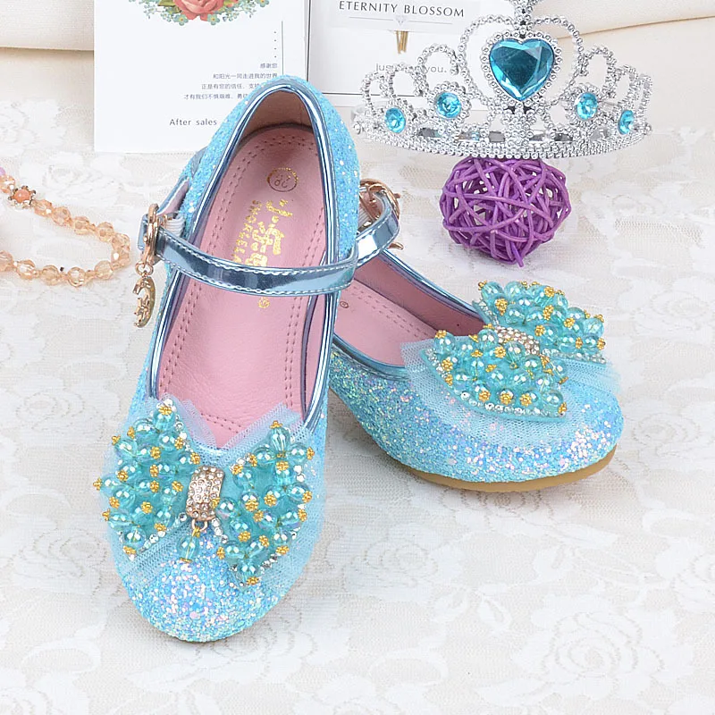 HITOMAGIC/Обувь для девочек кожаная обувь принцессы сезон лето Новинка 2018 года