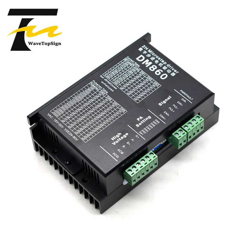 Stepper Motor Driver DM860 Microstep Brushless DC Shell for 57 86 Nema23 Nema34 | Обустройство дома