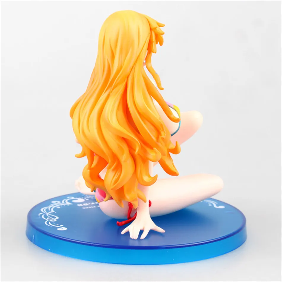 Chanycore Anime ONE PIECE 1/8 Scale panited Figure onepiece NEW WORLD PVC Action Figures 14cm Nami swimsuit model toys | Игрушки и хобби