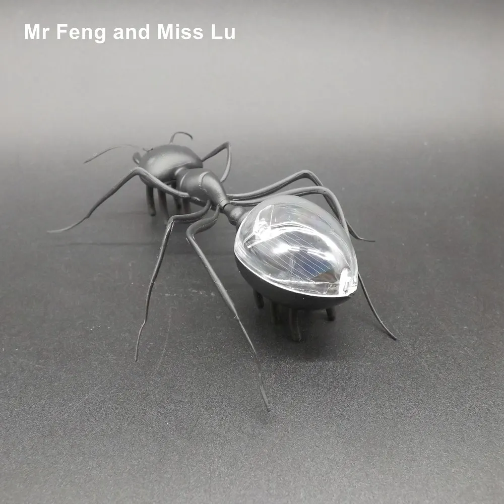 Забавный гаджет солнечная энергия муравьиные игрушки детские насекомые