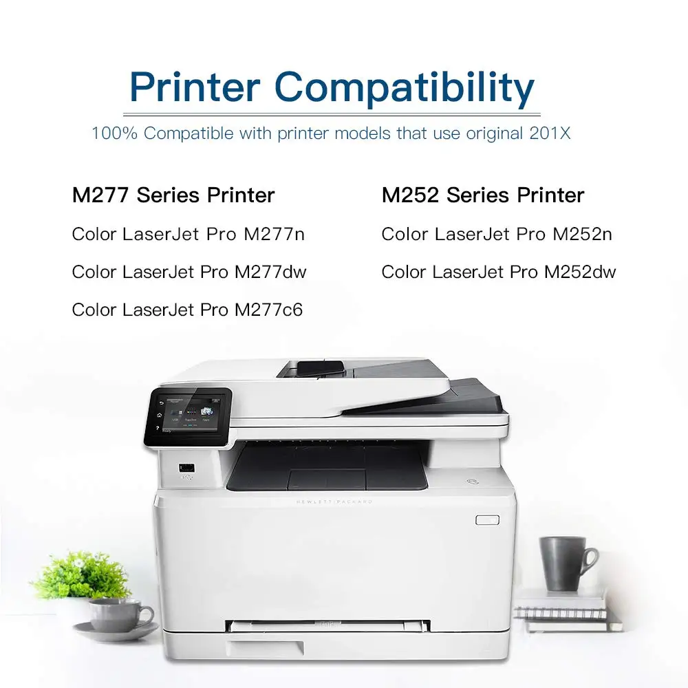 SHIZHI совместимый тонер картридж для HP 201X 201A CF400A CF400X MFP M277dw M252dw M277n M277c6 M277