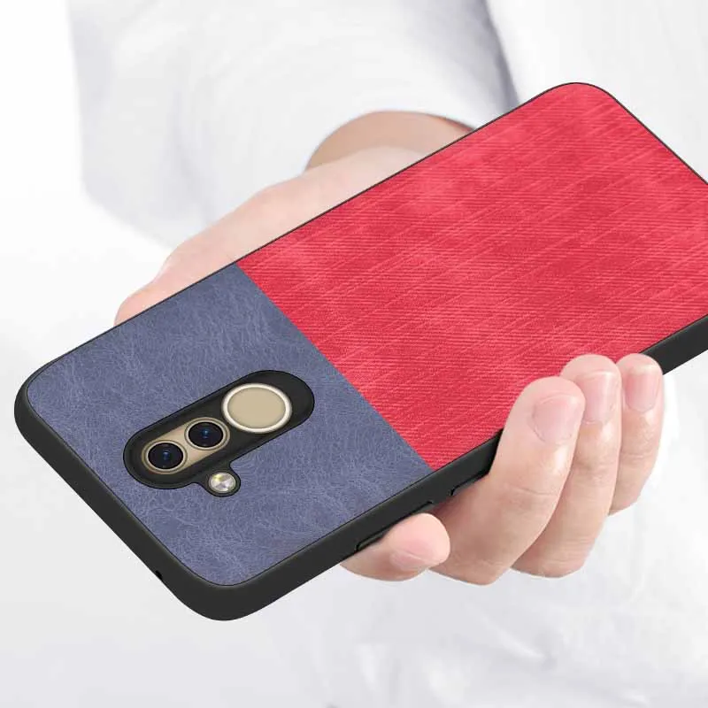 Чехол для телефона Huawei Mate 20 Lite Роскошная мягкая ткань задняя крышка чехол Pro mate20