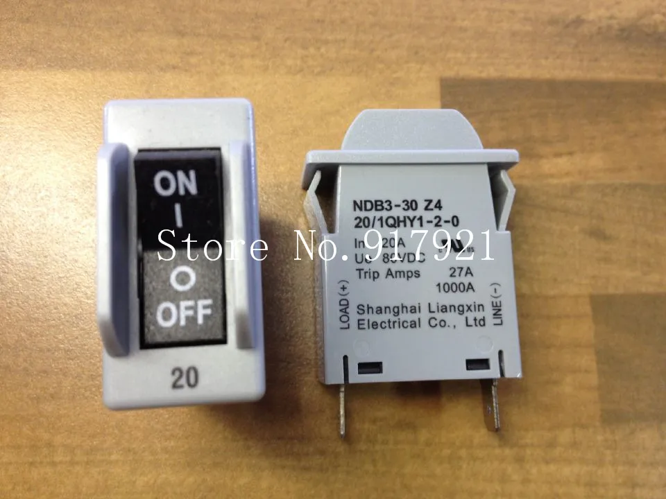 

[ZOB] Nader NDB3-30 Z420/1QHY1-2-0 20A 80VDC longsure breaker --10PCS/LOT