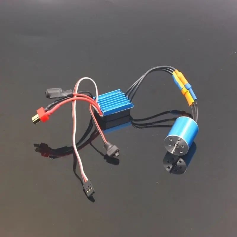 FATJAY 2430 5800KV Бесколлекторный двигатель inrunner без датчика с 25A 2-полосным регулятором