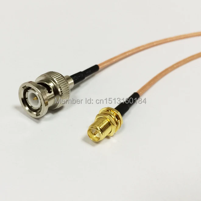 

New Modem Extension Cable RP-SMA Female Jack To BNC Male Plug Connector RG316 Coaxial Cable 15CM 6inch Adapter RF Pigtail