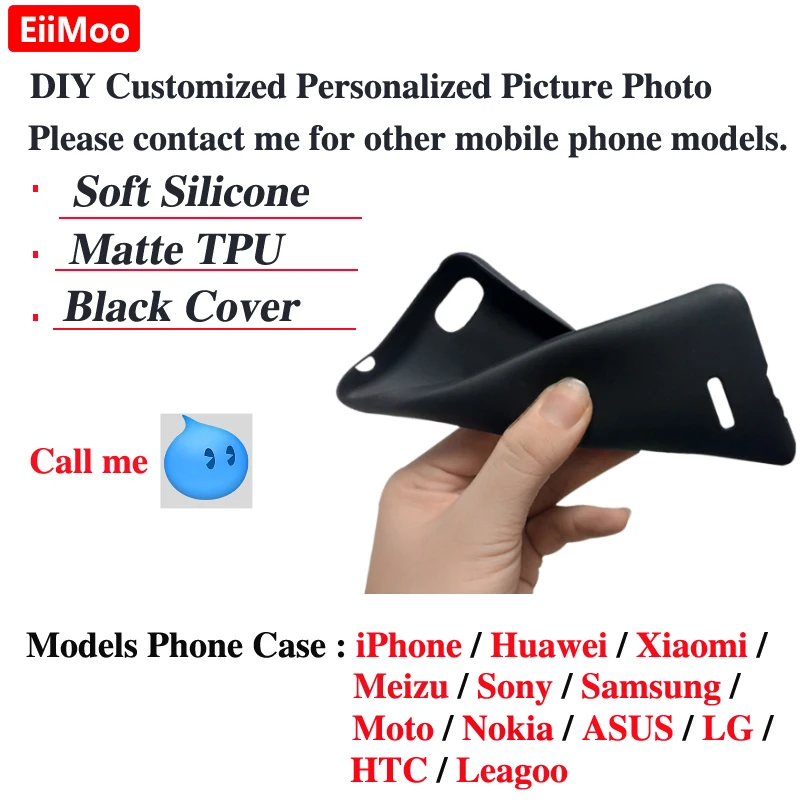 Индивидуальный чехол EiiMoo для телефона Xiaomi Mi A2 A3 Lite 6X 6 8 9 SE Poco F1