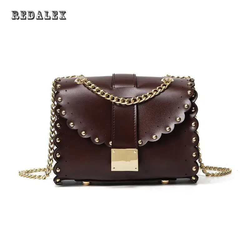 2017 Новая Сумка Плеча Сумку Цепи Блокировки Кружева Все Матч Моды Небольшой