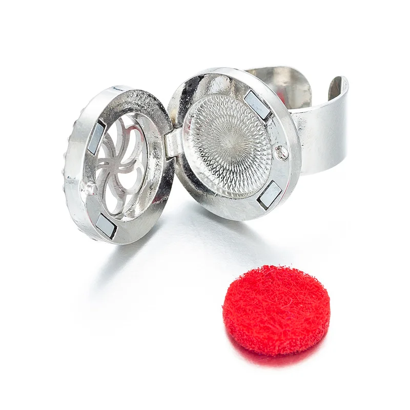 Новинка арома диффузор кольцо Кристальный поцелуй нержавеющая сталь