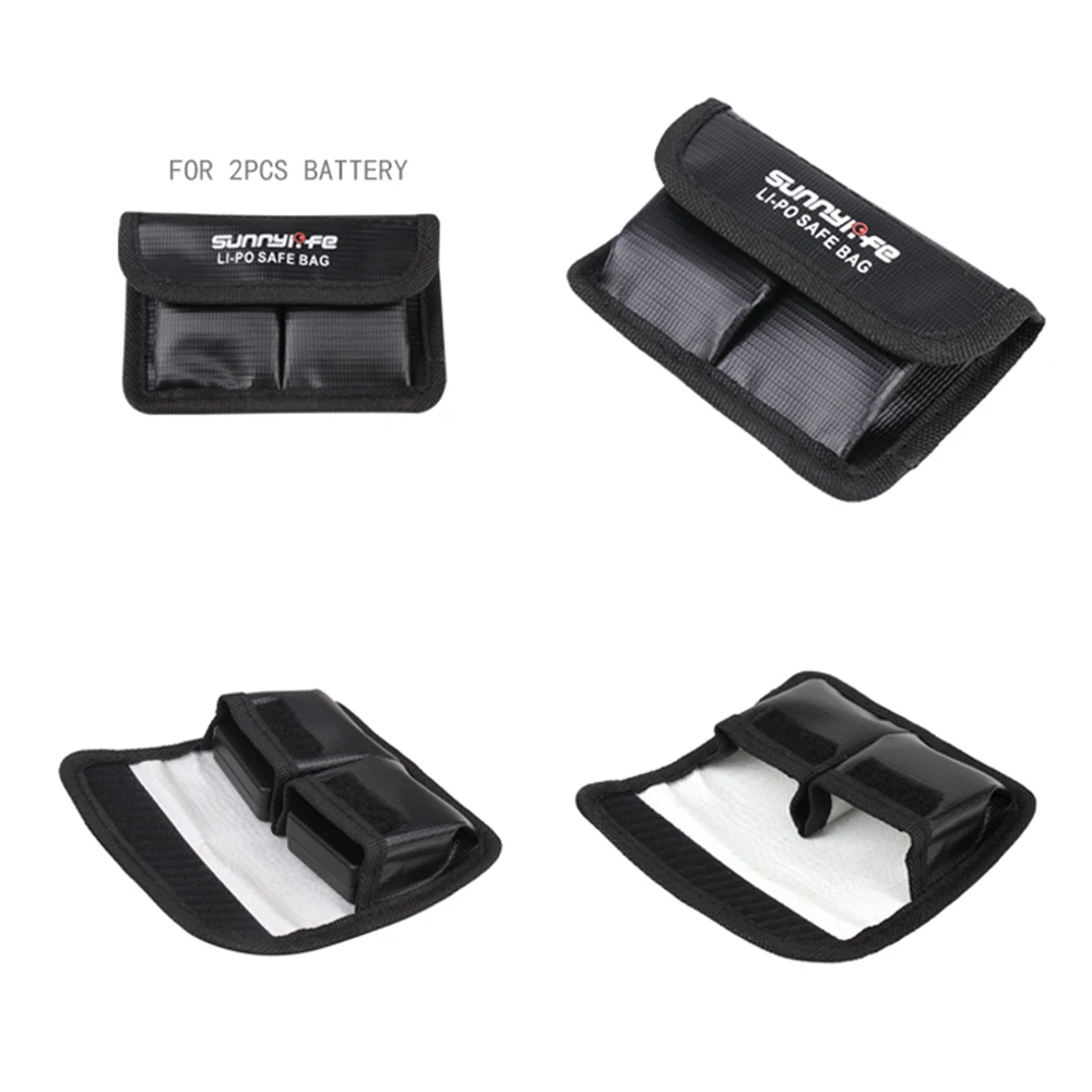 Взрывозащищенная LiPo безопасная сумка Защитная для хранения батареи DJI Osmo Action OSMO