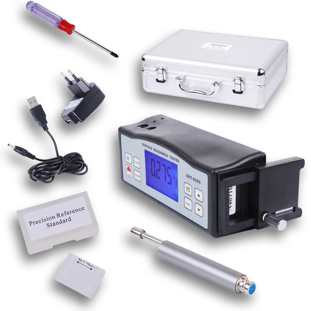 

Handhold Surface Roughness Tester SRT6210,Multiple parameter measurement: Ra, Rz, Rq, Rt.